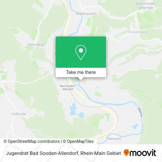 Карта Jugendrat Bad Sooden-Allendorf
