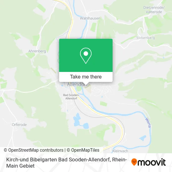 Kirch-und Bibelgarten Bad Sooden-Allendorf map