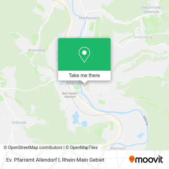 Карта Ev. Pfarramt Allendorf I