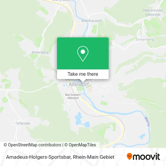 Карта Amadeus-Holgers-Sportsbar
