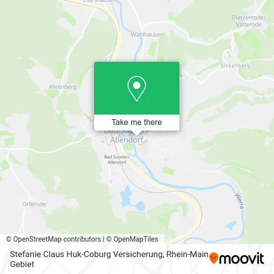 Stefanie Claus Huk-Coburg Versicherung map