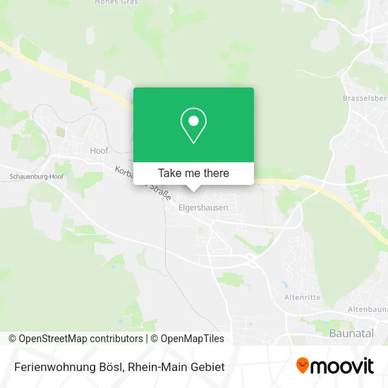 Карта Ferienwohnung Bösl