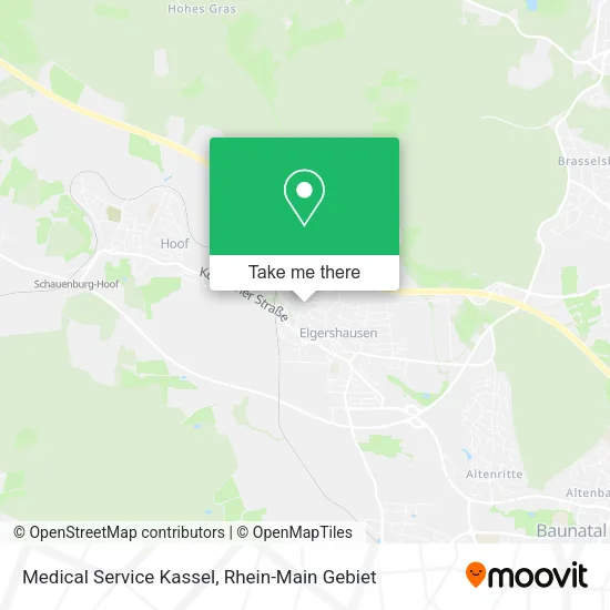 Карта Medical Service Kassel