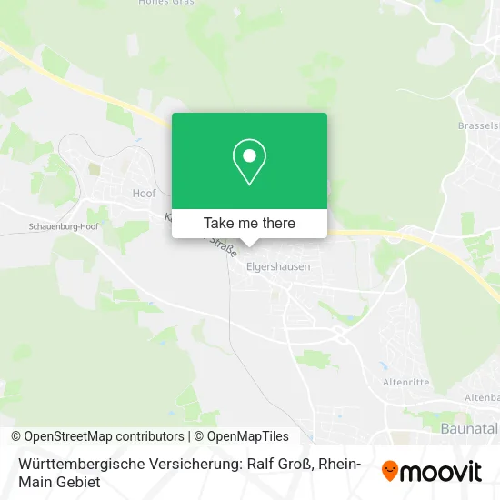 Карта Württembergische Versicherung: Ralf Groß