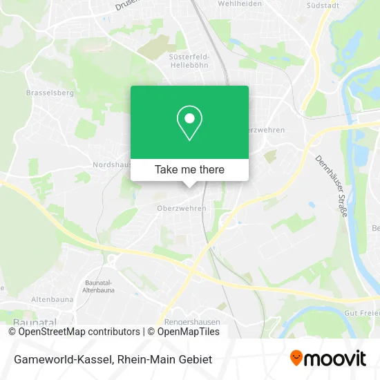 Карта Gameworld-Kassel