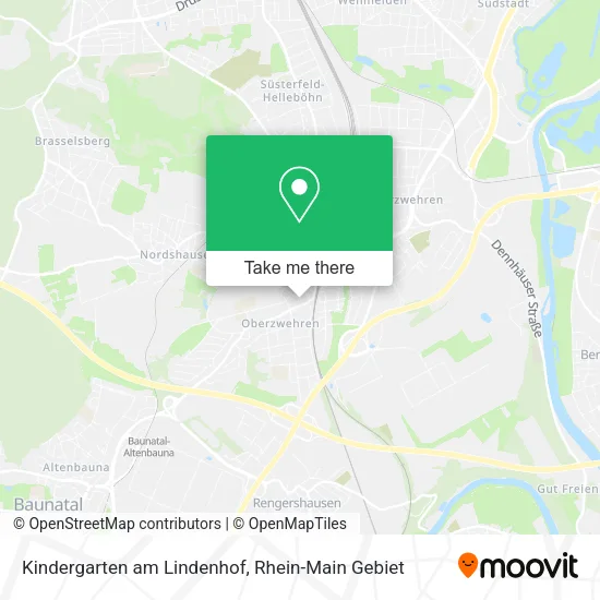 Карта Kindergarten am Lindenhof