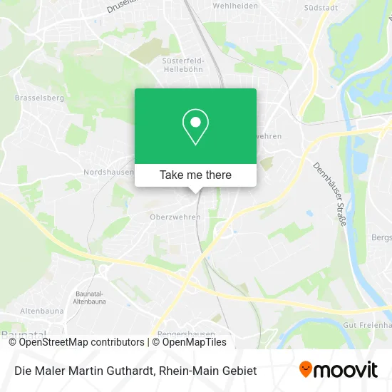 Карта Die Maler Martin Guthardt