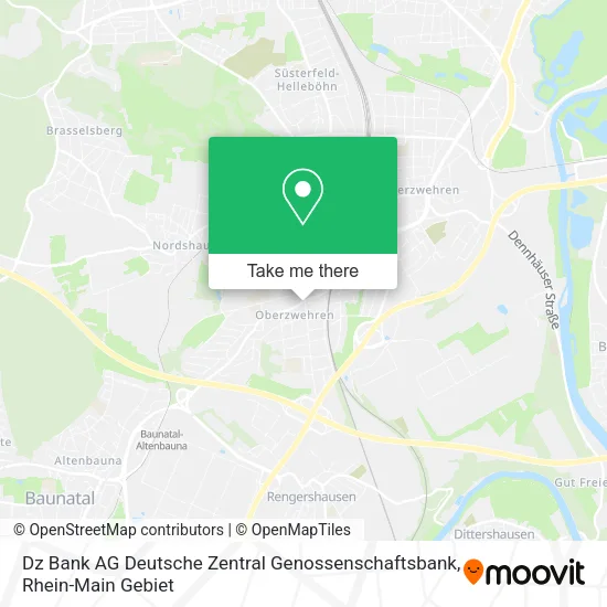 Карта Dz Bank AG Deutsche Zentral Genossenschaftsbank