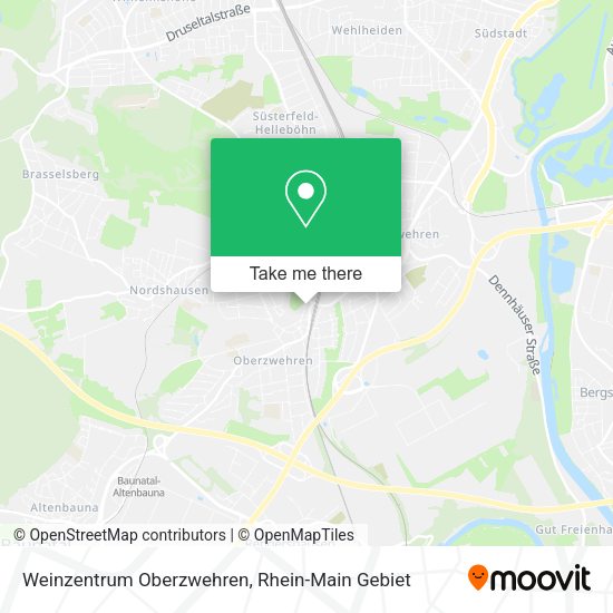 Карта Weinzentrum Oberzwehren