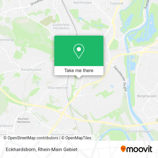 Карта Eckhardsborn