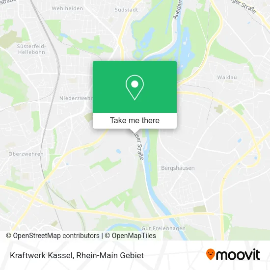 Карта Kraftwerk Kassel