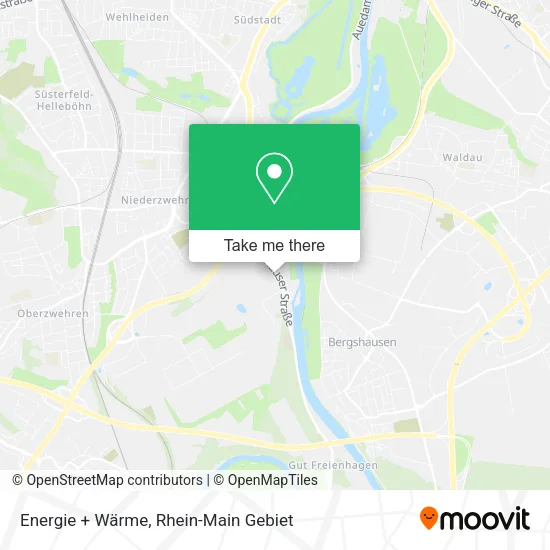 Карта Energie + Wärme