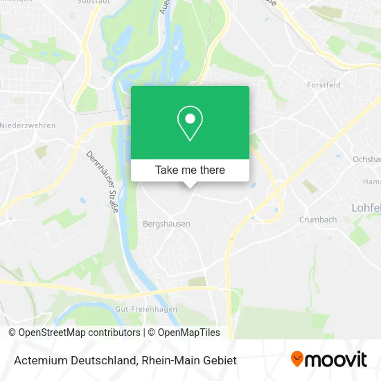Карта Actemium Deutschland