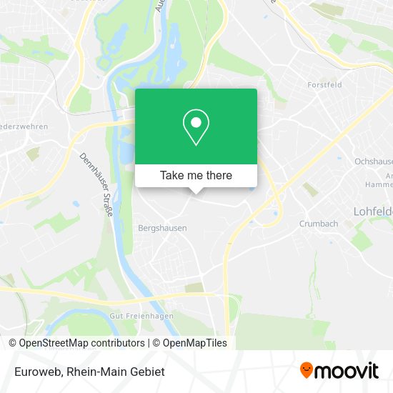 Euroweb map