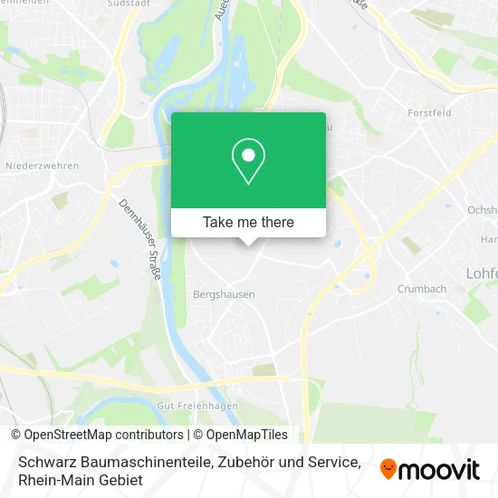 Карта Schwarz Baumaschinenteile, Zubehör und Service