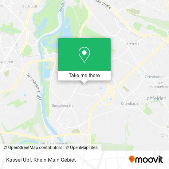 Карта Kassel Ubf