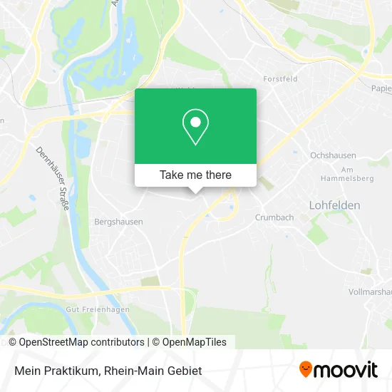 Карта Mein Praktikum