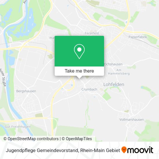 Карта Jugendpflege Gemeindevorstand
