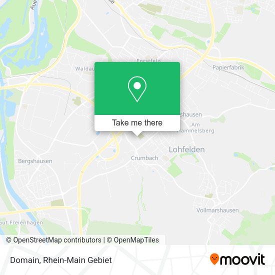 Карта Domain