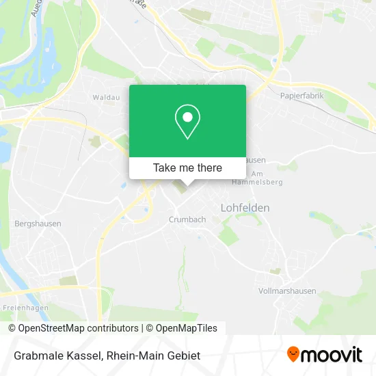 Карта Grabmale Kassel
