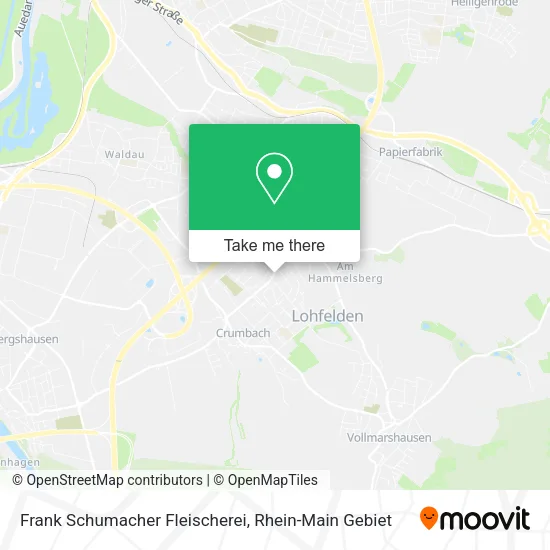 Карта Frank Schumacher Fleischerei