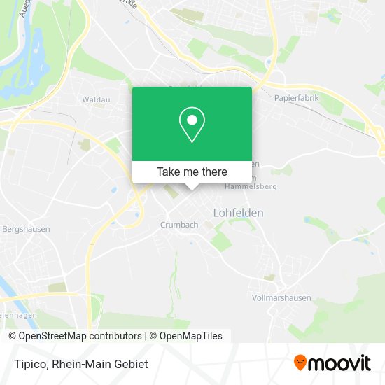 Карта Tipico