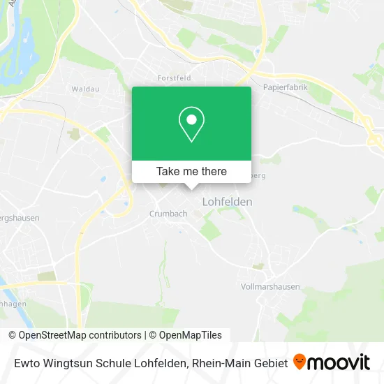 Карта Ewto Wingtsun Schule Lohfelden