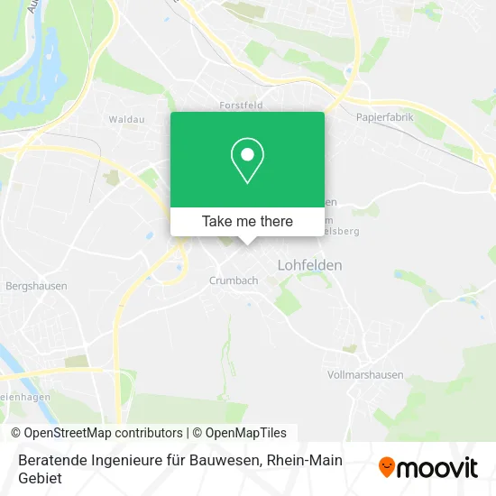 Карта Beratende Ingenieure für Bauwesen