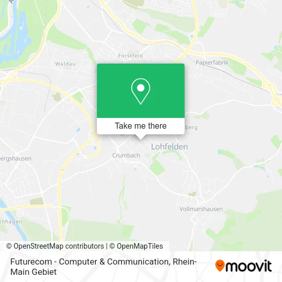 Карта Futurecom - Computer & Communication