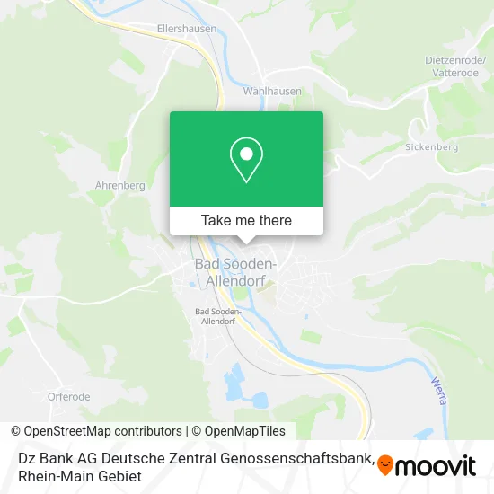 Карта Dz Bank AG Deutsche Zentral Genossenschaftsbank