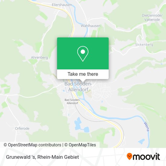 Карта Grunewald 's