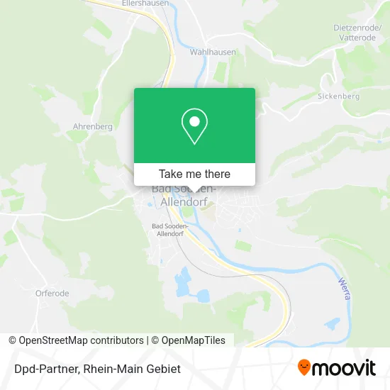 Карта Dpd-Partner