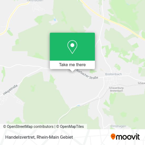 Карта Handelsvertret