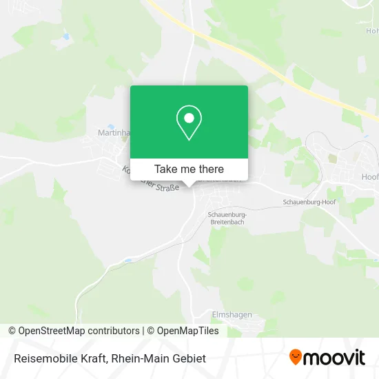 Карта Reisemobile Kraft