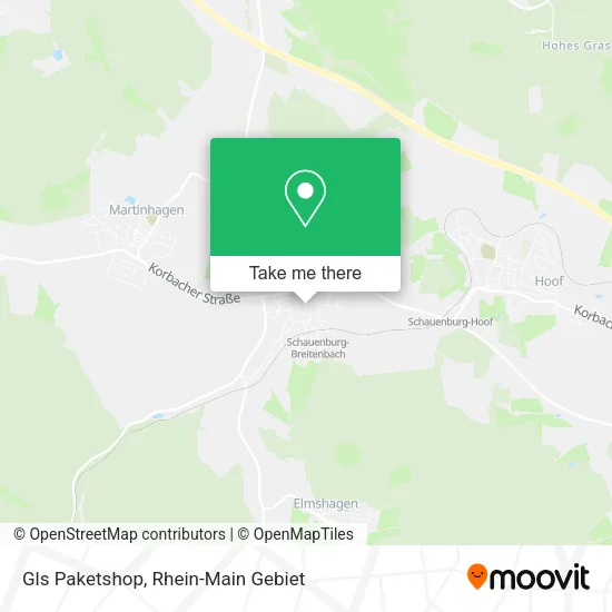 Карта Gls Paketshop