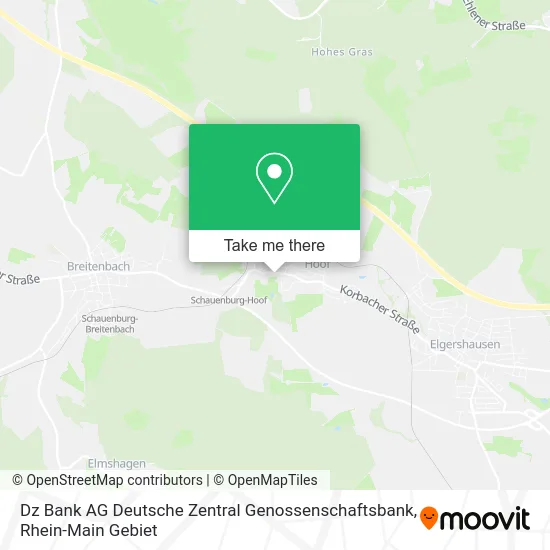 Карта Dz Bank AG Deutsche Zentral Genossenschaftsbank