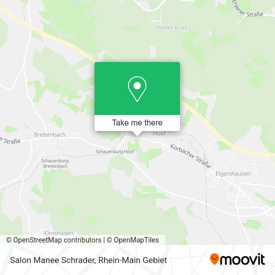 Карта Salon Manee Schrader