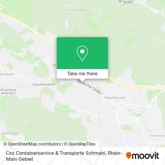 Карта Css Containerservice & Transporte Schmahl