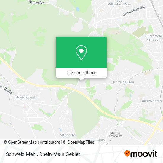 Карта Schweiz Mehr