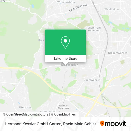 Карта Hermann Kessler GmbH Garten
