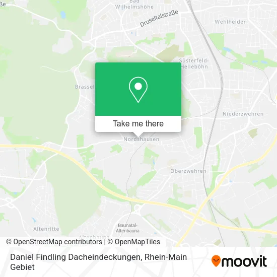 Карта Daniel Findling Dacheindeckungen