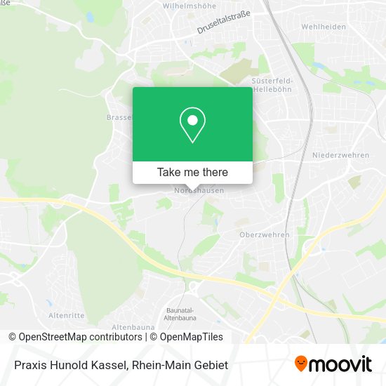 Карта Praxis Hunold Kassel