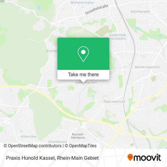 Карта Praxis Hunold Kassel