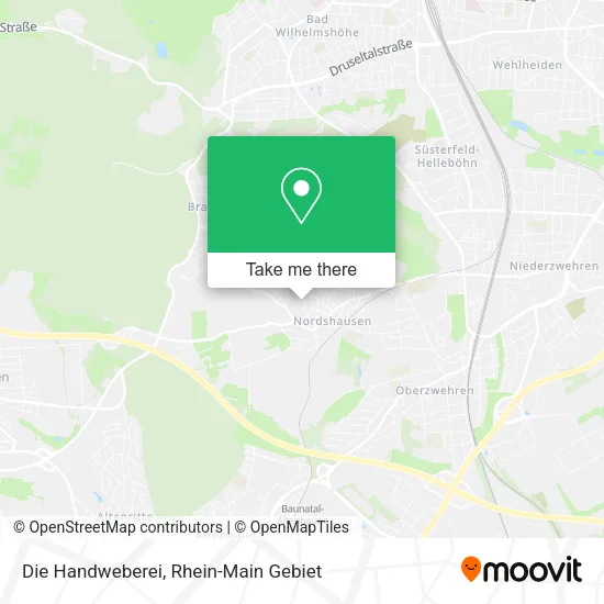 Карта Die Handweberei