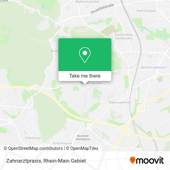 Карта Zahnarztpraxis