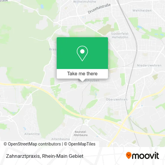 Карта Zahnarztpraxis