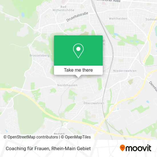 Карта Coaching für Frauen
