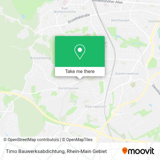 Карта Timo Bauwerksabdichtung