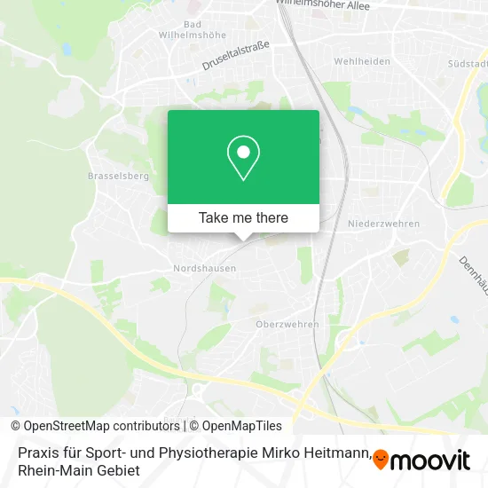 Карта Praxis für Sport- und Physiotherapie Mirko Heitmann