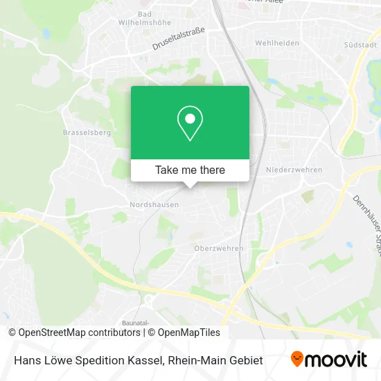 Карта Hans Löwe Spedition Kassel